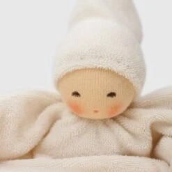 Doudou Plat Nanchen® Natur Poupée Waldorf Coton Bio Eponge (Kba) Ecru Mauve - Jouets Bio -Jouets De Confort En Peluche Boutique doudou plat nanchen natur poupee waldorf coton bio eponge kba ecru mauve jouets bio 2