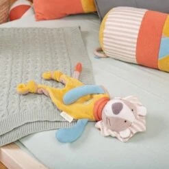 Doudou Plat Nœud Peluche Lion 32cm Green Sigikid® - Peluche Bio -Jouets De Confort En Peluche Boutique doudou plat noeud peluche lion 32cm green sigikid peluche bio 7