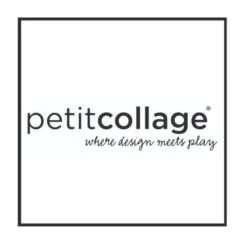 Doudou Plat Coton Bio 'Organic' OursPetitcollage® -Doudou Bio -Jouets De Confort En Peluche Boutique doudou plat organic ours petitcollage hochets bio 2