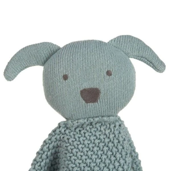 LÄSSIG Doudou Plat Tricoté Little Chums Chien Lässig® 28cm Coton Bio Gots - Doudous Et Hochets Bio 2 LÄSSIG Doudou Plat Tricoté Little Chums Chien Lässig® 28cm Coton Bio Gots - Doudous Et Hochets Bio – Image 2