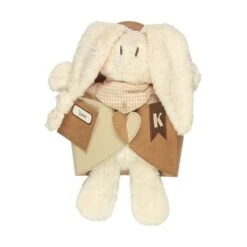 Doudou Tjumm Maron Naturel Keptin -jr Coton Bio -Jouets De Confort En Peluche Boutique doudou tjumm maron naturel keptin jr coton bio 2