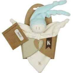 Doudou Zmooz Small 16cm Keptin -jr Coton Bio Bleu Ciel - Doudou Naissance -Jouets De Confort En Peluche Boutique doudou zmooz small keptin jr coton bio bleu ciel doudou naissance 2