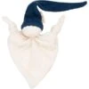 Doudou Zmooz Small Keptin -jr Coton Bio Bleu Marine 16cm- Doudou Naissance Bio