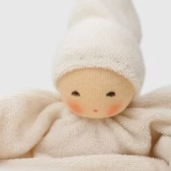 Doudous Plats Nanchen® Natur Poupée Waldorf Coton Bio Eponge (Kba) Écru & Turquoise 21cm - Jouets Bio -Jouets De Confort En Peluche Boutique doudous plats nanchen natur poupee waldorf coton bio eponge kba ecru turquoise 21cm jouets bio 2
