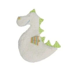 Doudou Plat Dragon Coloré 35 Cm Efie- Doudou Bio Naturel