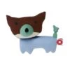 Franck & Fischer Hochet Renard Bleu 'Philip' - Doudou Coton Bio Gots