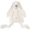 Grand Doudou Lapin Richie Ivoire En Lin 41 Cm Happy Horse - Doudou Pour Bébé