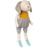 Grande Peluche Sigikid® Chien 'Vintage 50's Signature' 60cm - Peluche Chien