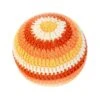 Hochet Balle En Crochet Orange APunt Barcelona®- Hochets Bébé Bio