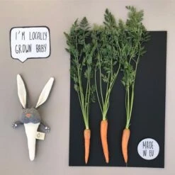 Hochet Bio Lapin Gris Wooly Organic® Coton Bio 22cm - Doudou Bio GOTS -Jouets De Confort En Peluche Boutique hochet bio lapin gris wooly organic coton bio 22cm doudou bio gots 2