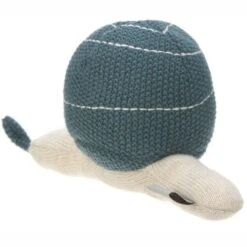 LÄSSIG Hochet Tricoté Avec Grelot Garden Explorer Escargot Lässig® 17.5cm Coton Bio Lässig® - Hochet Bébé Bio -Jouets De Confort En Peluche Boutique hochet tricote avec grelot garden explorer escargot laessig 175cm coton bio laessig hochet bebe bio 2