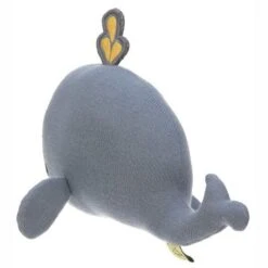 LÄSSIG Hochet Tricoté Avec Grelot Little Water Baleine Lässig® 22cm Coton Bio - Doudous Et Hochets Bio -Jouets De Confort En Peluche Boutique hochet tricote avec grelot little water baleine laessig 22cm coton bio doudous et hochets bio 2