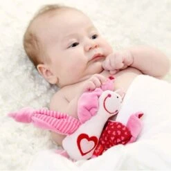 Jouet Doudou Hochet Sigikid® Papillon Rose Coton 17cm - Jouet Hochet écologiques -Jouets De Confort En Peluche Boutique jouet doudou hochet sigikid papillon rose coton 17cm jouet hochet ecologiques 2