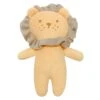 Mini Doudou Hochet éponge De Coton Bio Lion Leo 17cm Albetta® - Hochet Lion