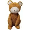 Peluche Big Buddy Ours Ocre Fabelab® 54cm Coton Bio GOTS -Ours Peluche Bio Tissu