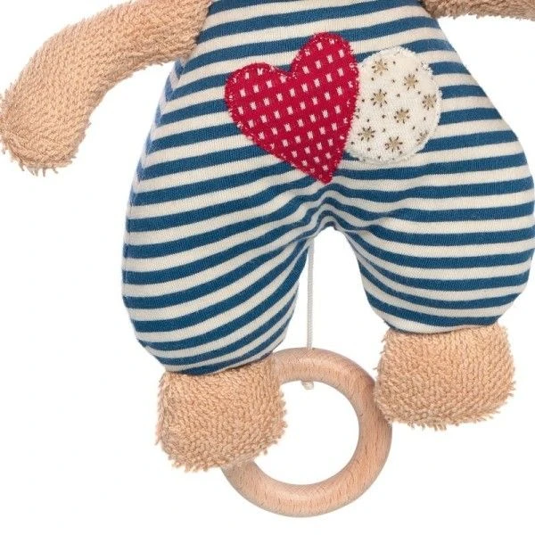 Peluche Bio Boîte à Musique Sigikid® Chien Marin Green 25 Cm- Doudou Bio 3 Peluche Bio Boîte à Musique Sigikid® Chien Marin Green 25 Cm- Doudou Bio – Image 3