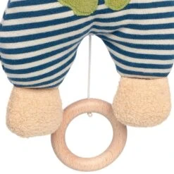 Peluche Boîte à Musique Coton Bio Sigikid® Lapin Marin Green 27 Cm - Peluches Musicales Bio -Jouets De Confort En Peluche Boutique peluche boite a musique coton bio sigikid lapin marin green 27 cm peluches musicales bio 3
