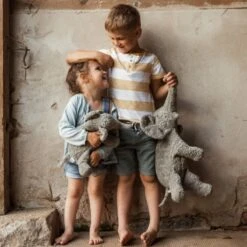 Peluche Bouillotte Sèche Eléphant Gris Coton Bio 35 Cm Senger® - Bouillotte Bio Naturel -Jouets De Confort En Peluche Boutique peluche bouillotte seche elephant gris coton bio 35 cm senger bouillotte bio naturel 4