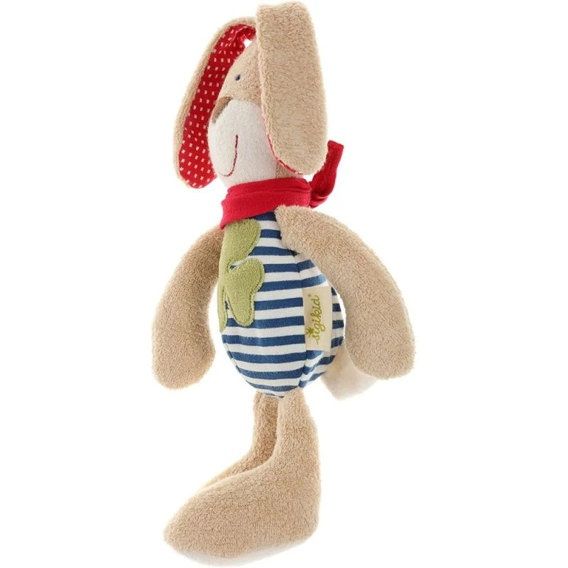 Peluche Coton Bio Sigikid® Lapin Marin Green 25 Cm - Peluches Bio 2 Peluche Coton Bio Sigikid® Lapin Marin Green 25 Cm - Peluches Bio – Image 2