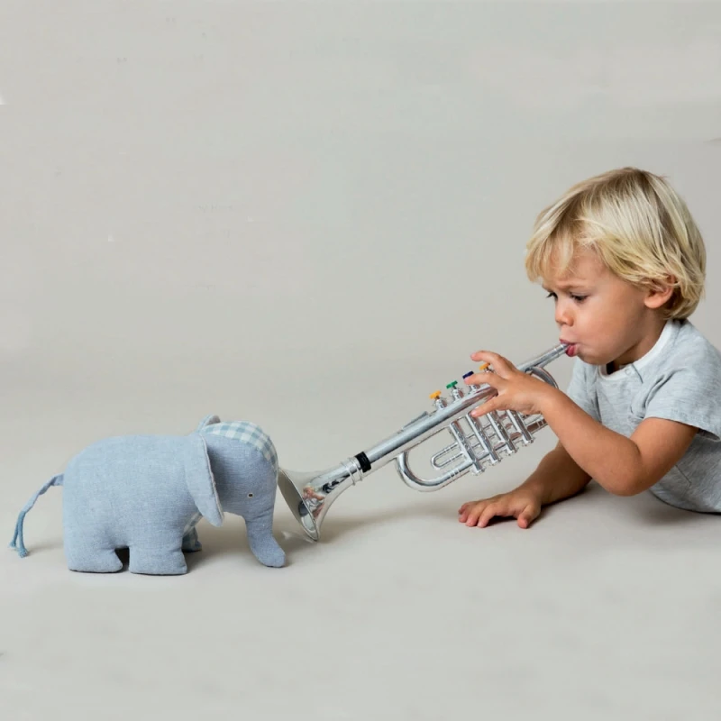 Peluche Doudou Elephant Bleu Energy 20 Cm Happy Horse - Doudou Elephant 3 Peluche Doudou Elephant Bleu Energy 20 Cm Happy Horse - Doudou Elephant – Image 3