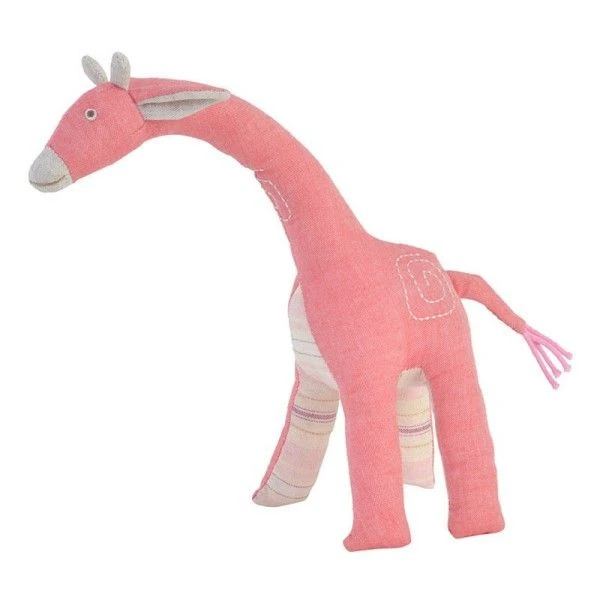 Peluche Doudou Girafe Rose Goldie34 Cm Happy Horse - Doudou Girafe 1 Peluche Doudou Girafe Rose Goldie34 Cm Happy Horse - Doudou Girafe
