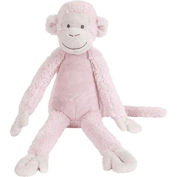 Peluche Doudou Singe Mickey Rose 42 Cm Happy Horse - Doudou Singe 1 Peluche Doudou Singe Mickey Rose 42 Cm Happy Horse - Doudou Singe