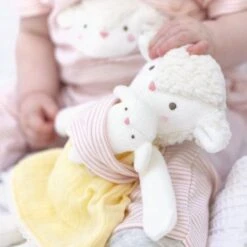 Peluche éponge De Coton Bio Maman Mouton Et Son Petit 35cm Albetta® - Peluche Bio -Jouets De Confort En Peluche Boutique peluche eponge de coton bio maman mouton et son petit 35cm albetta peluche bio 3