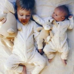 Peluche Lapin Bio 'Bunny'Wooly Organic® Coton Bio Beige 30 Cm - Peluche Bio GOTS -Jouets De Confort En Peluche Boutique peluche lapin bio bunny wooly organic coton bio beige 30 cm peluche bio gots 3