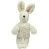 Peluche Petit Lapin Blanc Coton Bio 22 Cm Senger® - Doudou Bio Naturel Senger