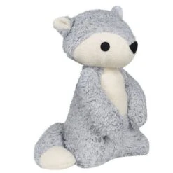 Peluche Renard Mikkel Gris 28cm Coton Bio Franck & Fischer® - Peluche Coton Bio -Jouets De Confort En Peluche Boutique peluche renard mikkel gris 28cm coton bio franck fischer peluche coton bio 2