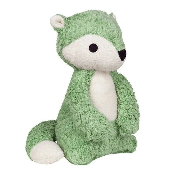 Peluche Renard Mikkel Vert 28cm Coton Bio Franck & Fischer® - Peluche Coton Bio 3 Peluche Renard Mikkel Vert 28cm Coton Bio Franck & Fischer® - Peluche Coton Bio – Image 3