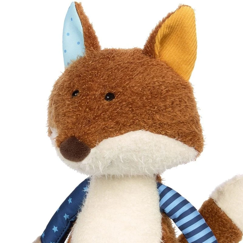 Peluche Renard Patchwork Sweety 39 Cm Sigikid® - Doudou Synthétique 4 Peluche Renard Patchwork Sweety 39 Cm Sigikid® - Doudou Synthétique – Image 4