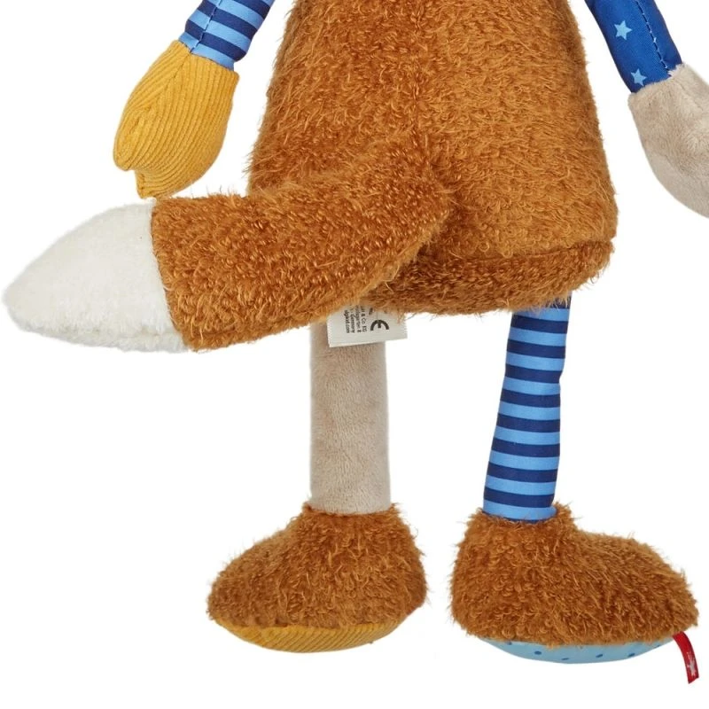 Peluche Renard Patchwork Sweety 39 Cm Sigikid® - Doudou Synthétique 6 Peluche Renard Patchwork Sweety 39 Cm Sigikid® - Doudou Synthétique – Image 6