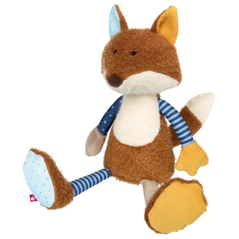 Peluche Renard Patchwork Sweety 39 Cm Sigikid® - Doudou Synthétique 1 Peluche Renard Patchwork Sweety 39 Cm Sigikid® - Doudou Synthétique
