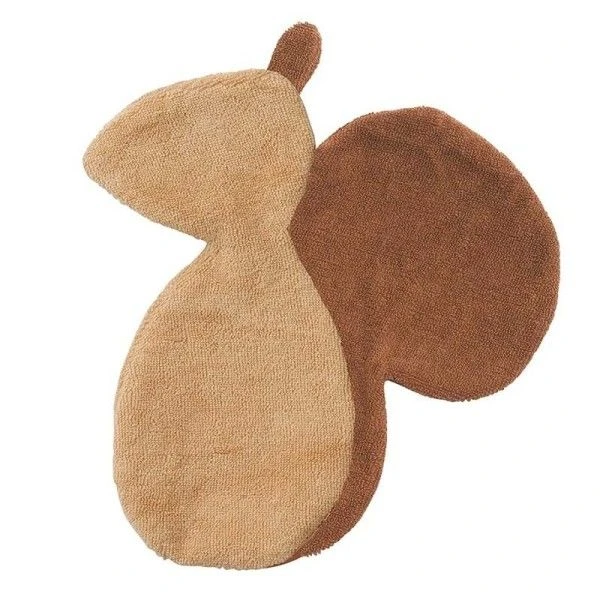 Peppa® Doudou Plat Ecureuil - Doudou Bio & Equitable 2 Peppa® Doudou Plat Ecureuil - Doudou Bio & Equitable – Image 2