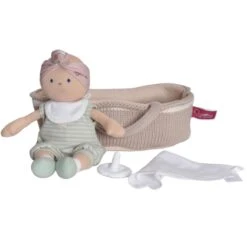 Jouets De Confort En Peluche Boutique -Jouets De Confort En Peluche Boutique poupee bebe en tissus carry 25cm set couffin tricote bonikka poupons 1