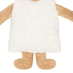 Poupée Bouillotte Épeautre Tissu Éponge & Robe Blanche Bonnet Rayé 28 Cm Efie® Coton Bio - Poupée Naturel Efie -Jouets De Confort En Peluche Boutique poupee bouillotte epeautre tissu eponge robe blanche efie coton bio poupee naturel efie 2