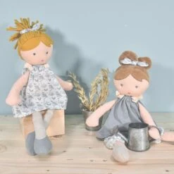 Poupée De Chiffon Joliflores Flore Bleuette 30cm Coton Bio Jolijou® - Poupée Bio -Jouets De Confort En Peluche Boutique poupee de chiffon joliflores flore bleuette 30cm coton bio jolijou poupee bio 3