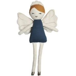 Poupée De Tissu Fée Fabelab® 'Rainbow Fairy' 28cm Coton Bio GOTS- Jouet Bio Scandinave