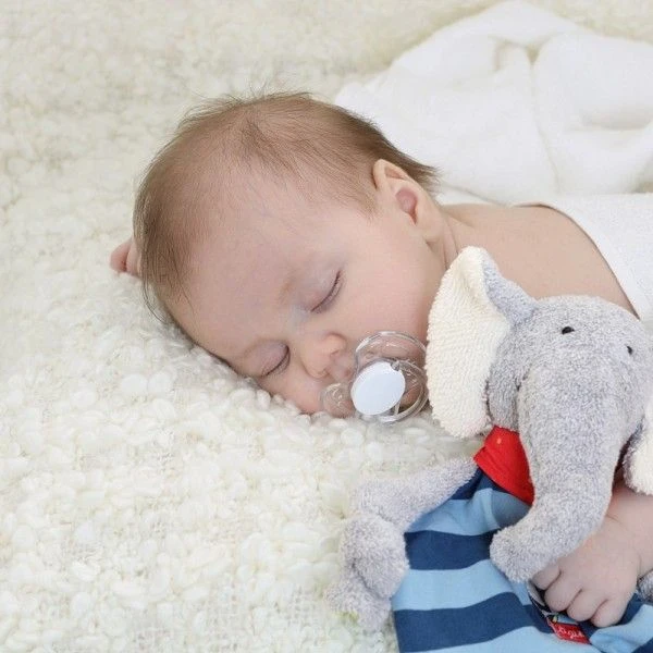 Sigikid® Doudou Plat Carré Elephant Coton Lolo Lombardo27cm - Doudou écologiques 3 Sigikid® Doudou Plat Carré Elephant Coton Lolo Lombardo27cm - Doudou écologiques – Image 3